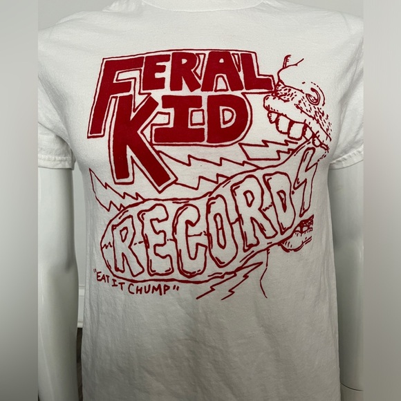 Feral Kid Records T-Shirt - Picture 3 of 10